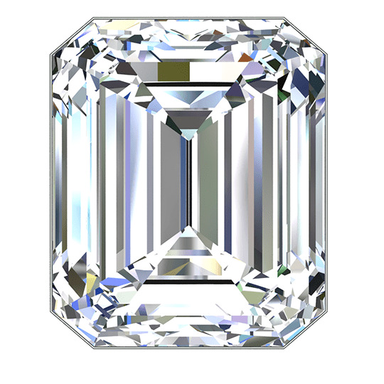 0.82 ct E VS1 Emerald Shape Natural Diamond