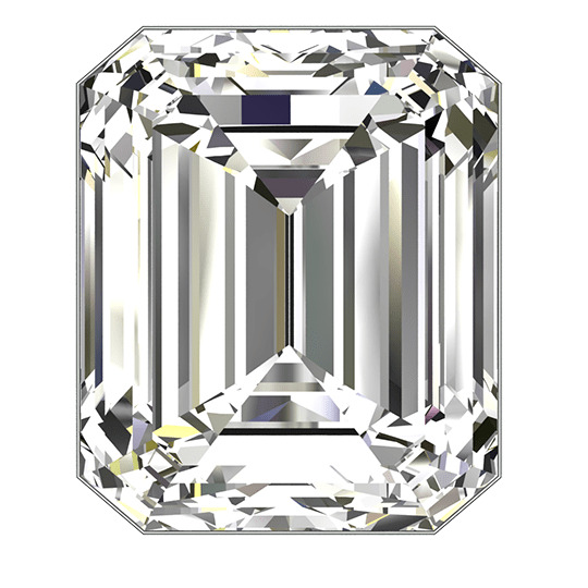 0.70 ct K VS1 Emerald Shape Natural Diamond