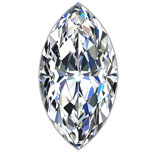1.00 ct I VVS2 Marquise Shape Natural Diamond