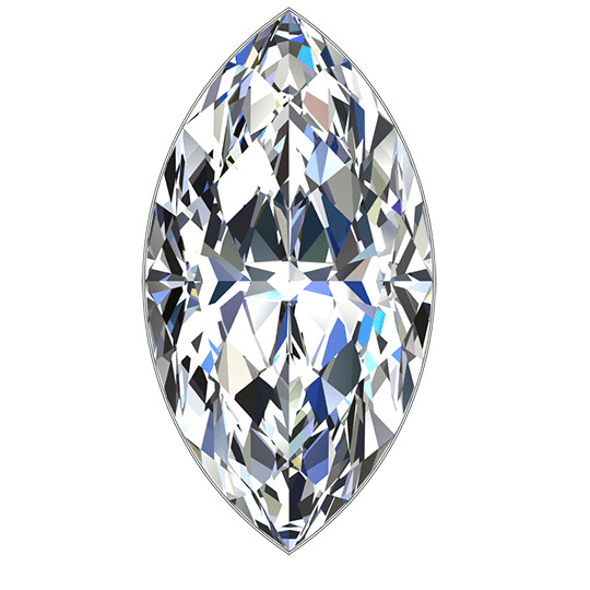 0.50 ct I VVS2 Marquise Shape Natural Diamond