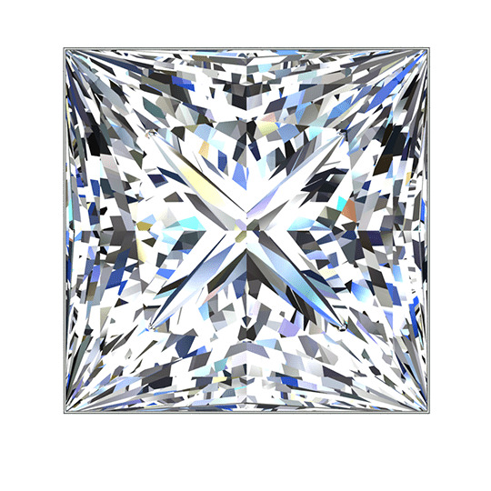 0.80 ct G VVS2 Princess Shape Natural Diamond