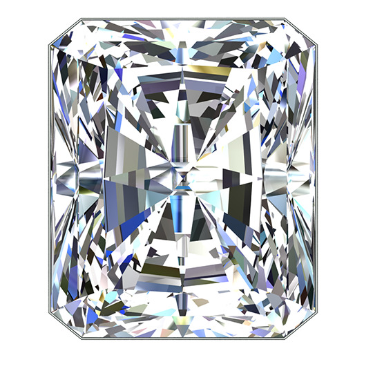0.54 ct G VS2 Radiant Shape Natural Diamond