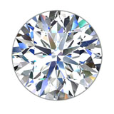 3.00 ct G VVS1 Round Shape Natural Diamond