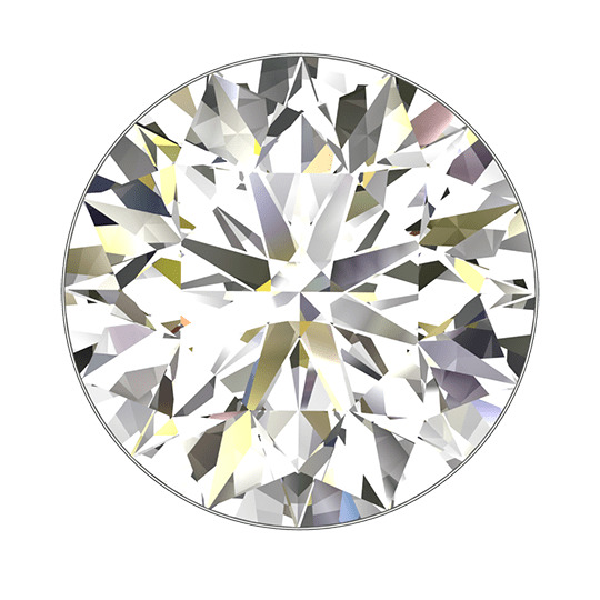 1.10 ct J VVS2 Round Shape Natural Diamond