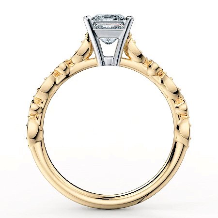 Cathedral Marquise Shaped Ring