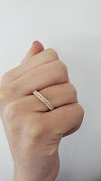 Double Row Ring 0.29cts