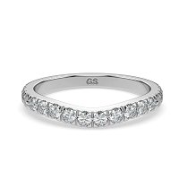 GSD Curved Wedding Ring
