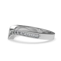 GSD V-Shaped Wedding ring