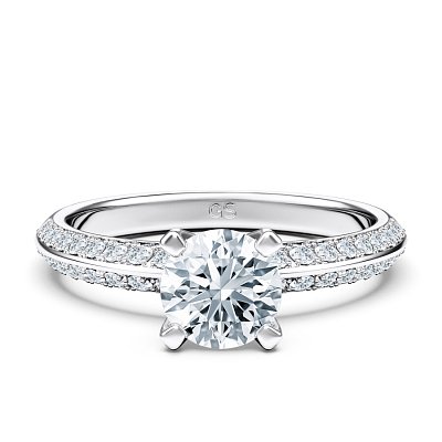 Side-Stones Engagement Rings from GS Diamonds