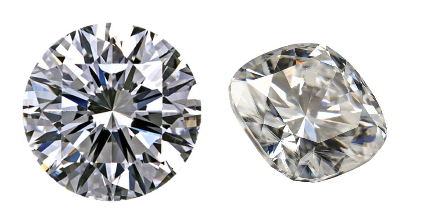 Natural Diamonds vs Moissanite – Side by Side Comparison