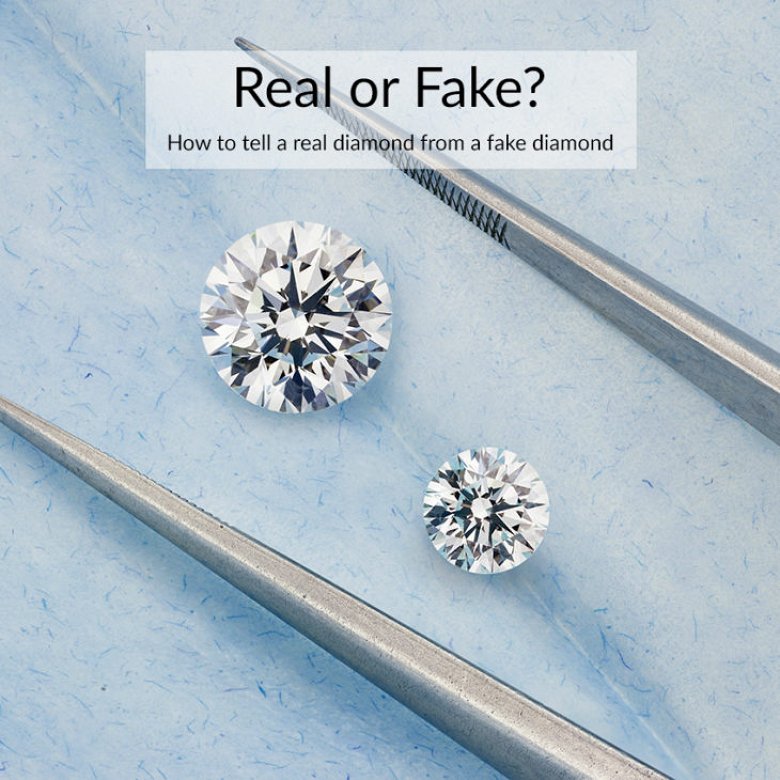 Diamond Test: How to Tell if a Diamond is Real. Fake VS Real | GS Diamonds